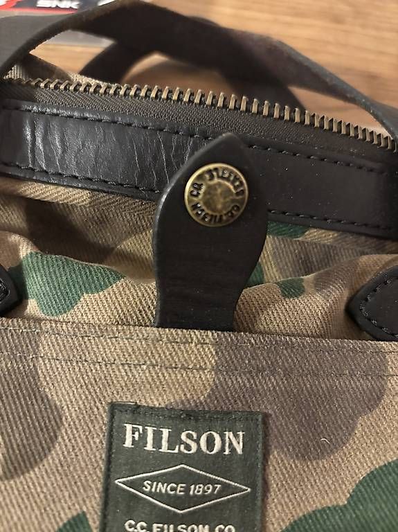 Koffer & Taschen: Vintage Filson Waxed Rugged Twill Briefcase – Gebraucht aus Zürich von SW1979 2