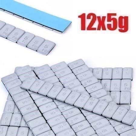 100 TECPO KELBERIEGEL 6KG KLEBEGEWICHTE AUSWUCHTGEWICHTE 12x5g RIEGEL + SCHABER