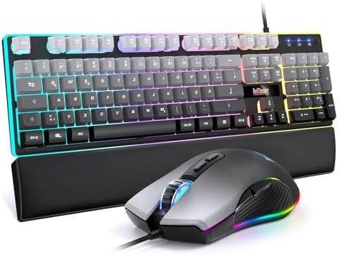 Tastiere: Gaming Tastatur Maus QWERTZ DE Layout – Nuovo e nell'imballaggio originale da Hundwil venduto da tec_mm27 1