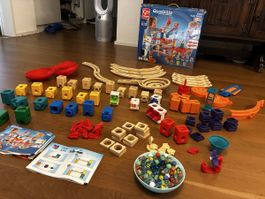 Kugelbahn Quadrilla: 3 komplette Sets