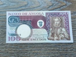 Angola 100 Escudos 1973, NEU !!!!!!