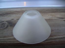 Vintage Glas Lampenschirm, Milchglas, Ersatzglas, Top!