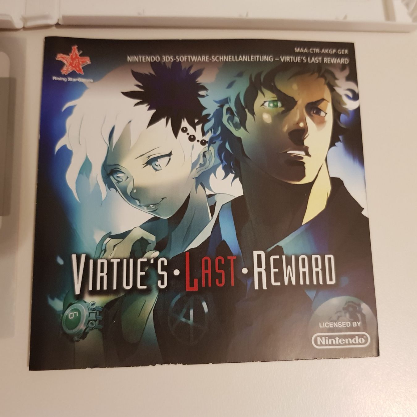 Nintendo Giochi: Virtue's Last Reward /3DS – Usato da Münchenstein venduto da 2DGames 2