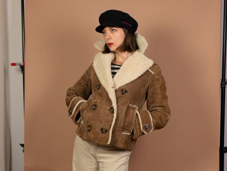 Runway Piece Burberry Prorsum Sheepskin Shearling - S