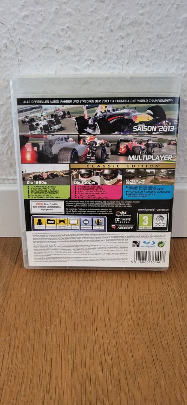Sony Giochi: PS3 - F1 2013 – Usato da Münsingen venduto da DigitaleSpielecke 1