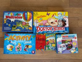 Spielepaket mit 6 Gesellschaftsspielen