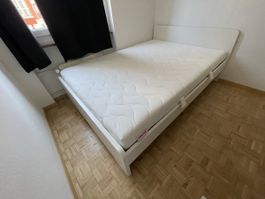 Bettgestell inkl. Lattenrost & Concord-Matratze – ab 1.- 