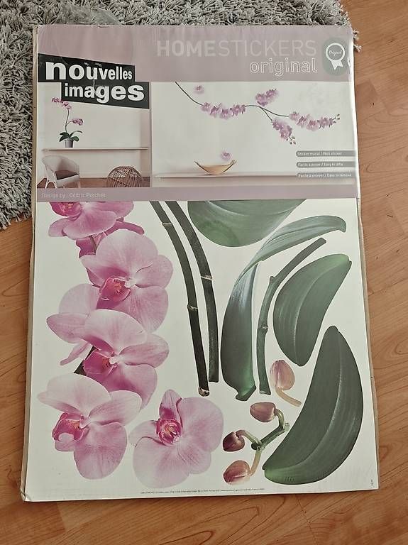 Aufkleber: Wand Aufkleber Orchidee neu – Gebraucht aus Zürich von zilantho 1