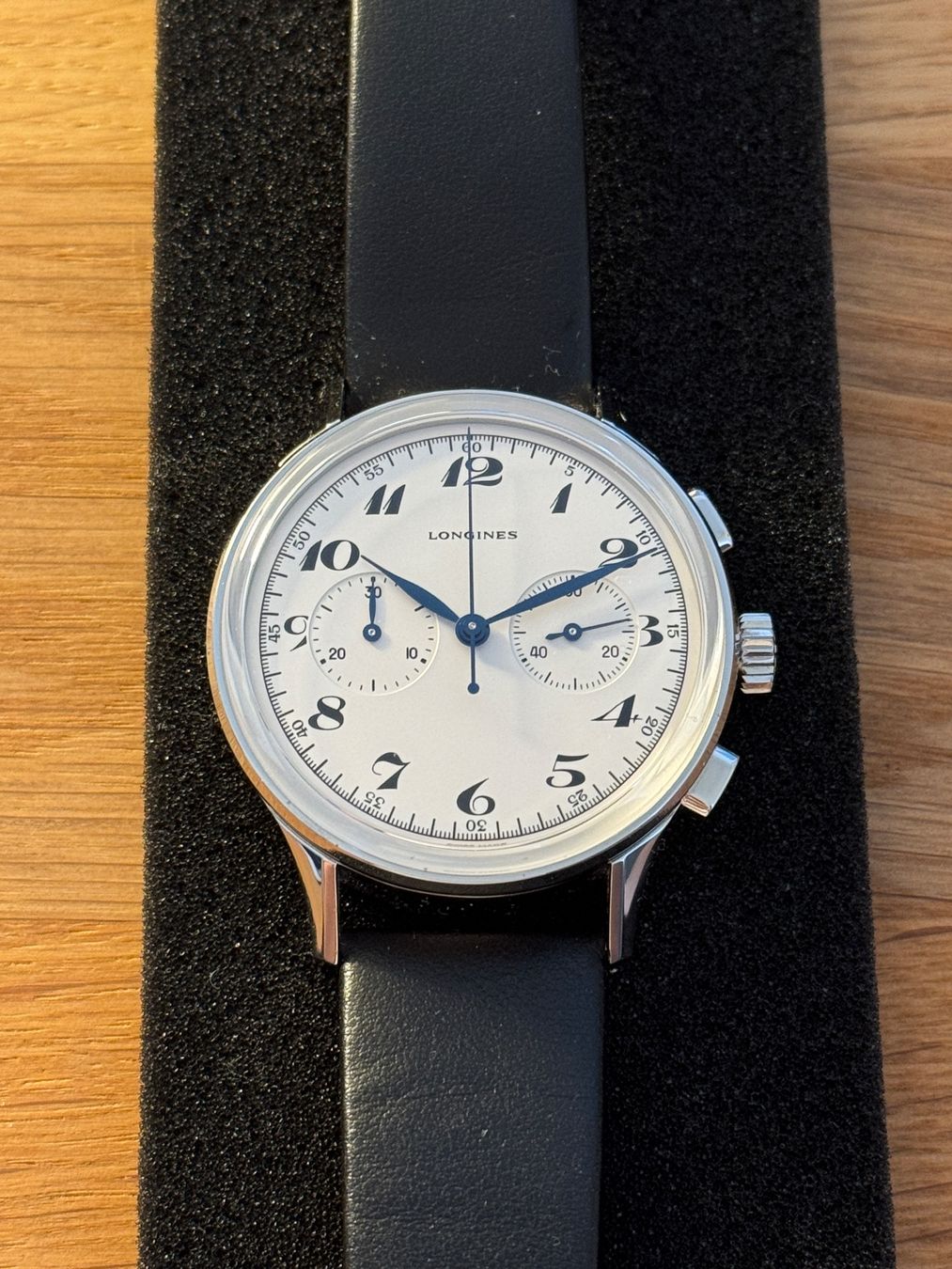 Longines Orologi: Longines Heritage Classic Chronograph 1946 – Usato da Zürich venduto da Revilo15 3