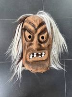 Holz-Fasnachtsmaske "Sühudi" aus Einsiedeln