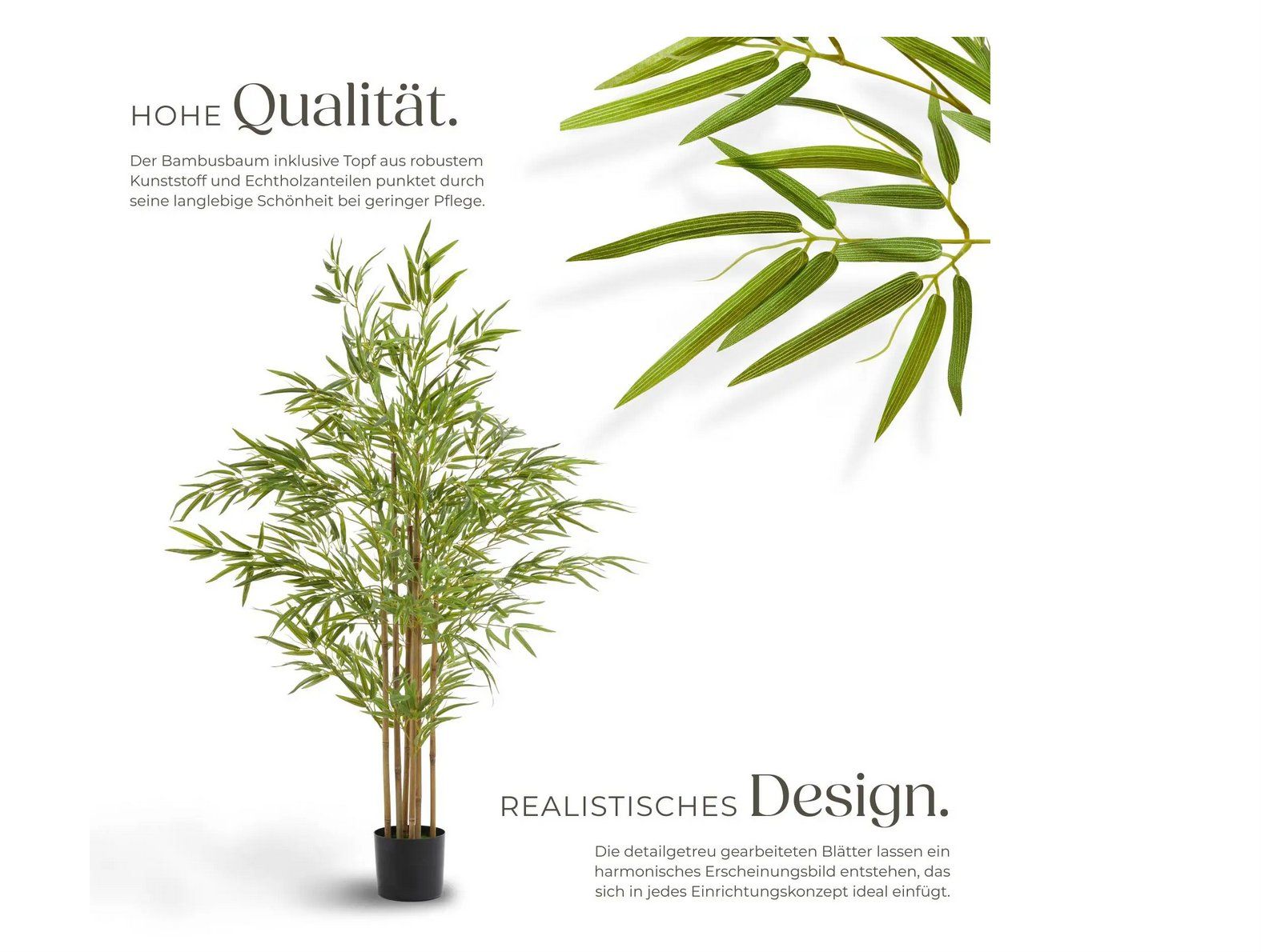 Piante & sementi: Künstlicher Bambusbaum Bambosa 150 cm – Nuovo (secondo la descrizione) da Steinhausen venduto da Retourenprofis 1