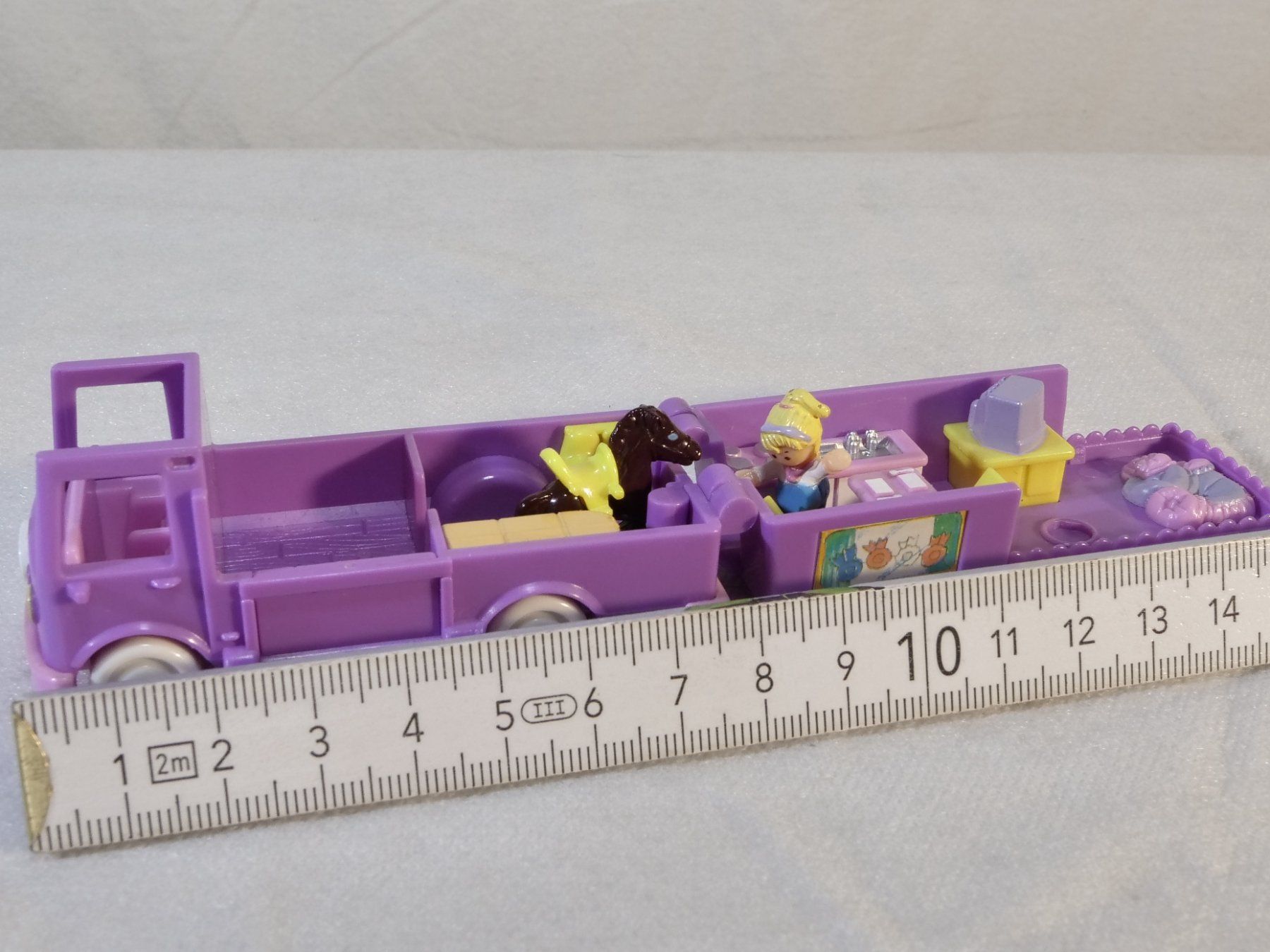 Polly Pocket Giocattoli: Polly Pocket von 1994 Pferde-Transporter – Usato da Lustmühle venduto da Glatisant 7