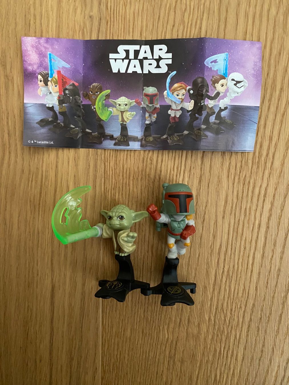 Star Wars Figuren: 2 Star Wars Figuren Überraschungsei – Gebraucht aus Trachslau von M_Schmid81