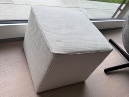 Meroni Colzani Pouf Quaranta Hocker 40x40x38cm NEU
