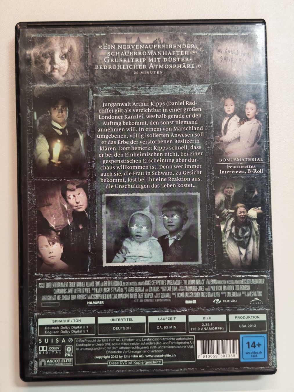 Tutti i DVDs: The Woman In Black – Usato da Liestal venduto da Kratzilla 2