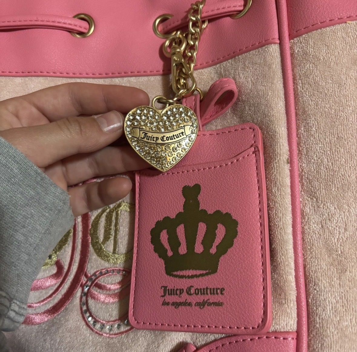 Juicy Couture Borse da donna: Juicy Couture Tasche Pink – Nuovo e nell'imballaggio originale da Wettingen venduto da img_nt6b 1