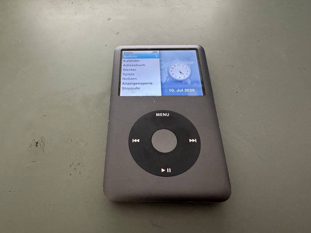 Apple Lettore multimediale portatile: Apple iPod Classic 120 GB Grau - A1238 6. Generation – Usato da Wolhusen venduto da uyan