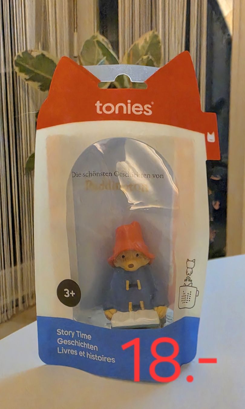 Tonies Statuette: TONIE PADDINGTON NEU – Nuovo e nell'imballaggio originale da Diessbach b. Büren venduto da MoniaSpeich