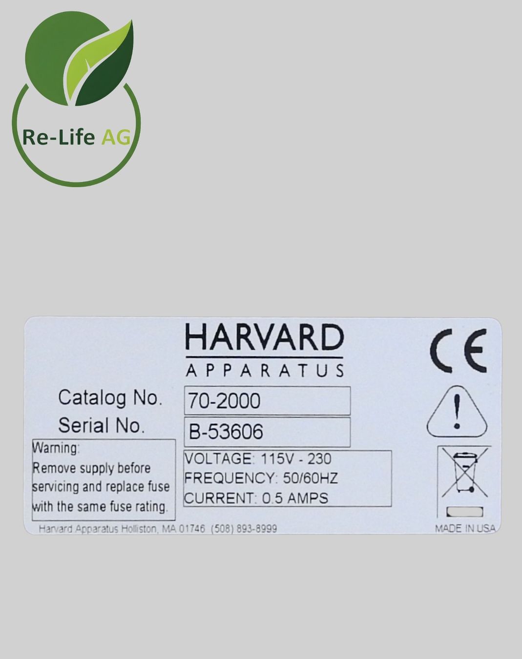 Altri prodotti elettronici: Harvard Apparatus PHD 2000 Laboratory Syringe Pump – Usato da Reinach BL venduto da Re-LifeAG_Labor 5