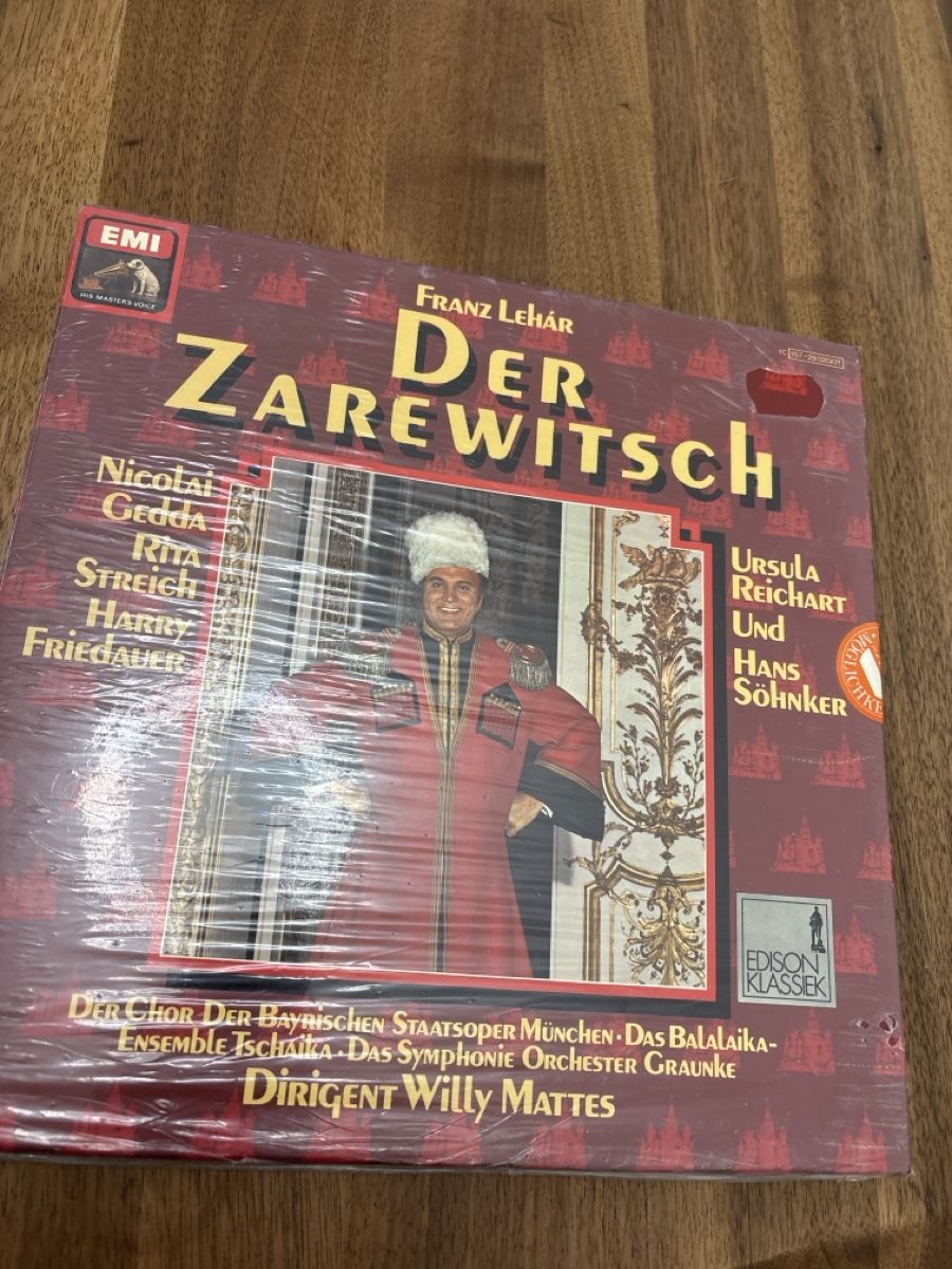 Dischi in vinile: Der Zarewitsch Schallplatte - Dirigent Willy Mattes – Usato da Kriens venduto da mir_v8ww 3