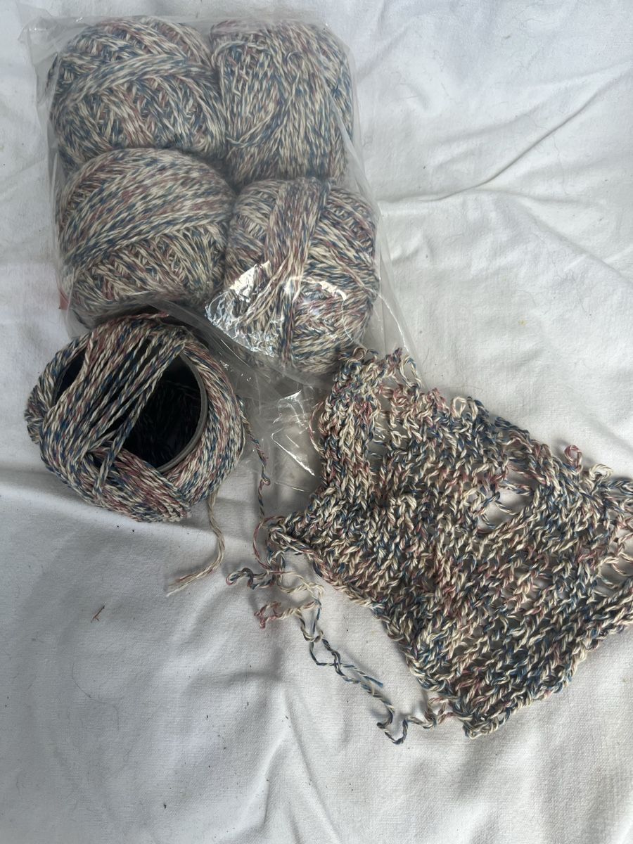 Laine: 250 gr Leinen/Baumwoll Garn – Neuf (Voir description) à Wila par Fritz-Wila