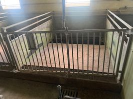 Verkaufe hier noch Fronten Gitter für Schweine buchten