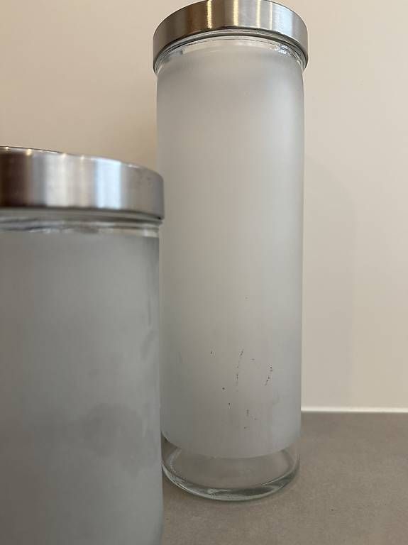Ikea Tutte le decorazioni: IKEA Droppar Glas mit Deckel 6-teilig – Usato da Hindelbank venduto da LeoSal 3