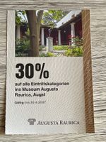 Augusta Raurica 30% Gutschein auf alle Eintrittskategorien