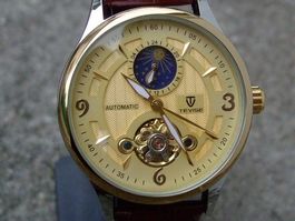 AUTOMATIK HERREN UHR EDLE AUSFÜHRUNG GÜNSTIG