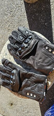 Motorrad Handschuhe Talura 2.0 Leder, neuwertig, Grösse 4XL/