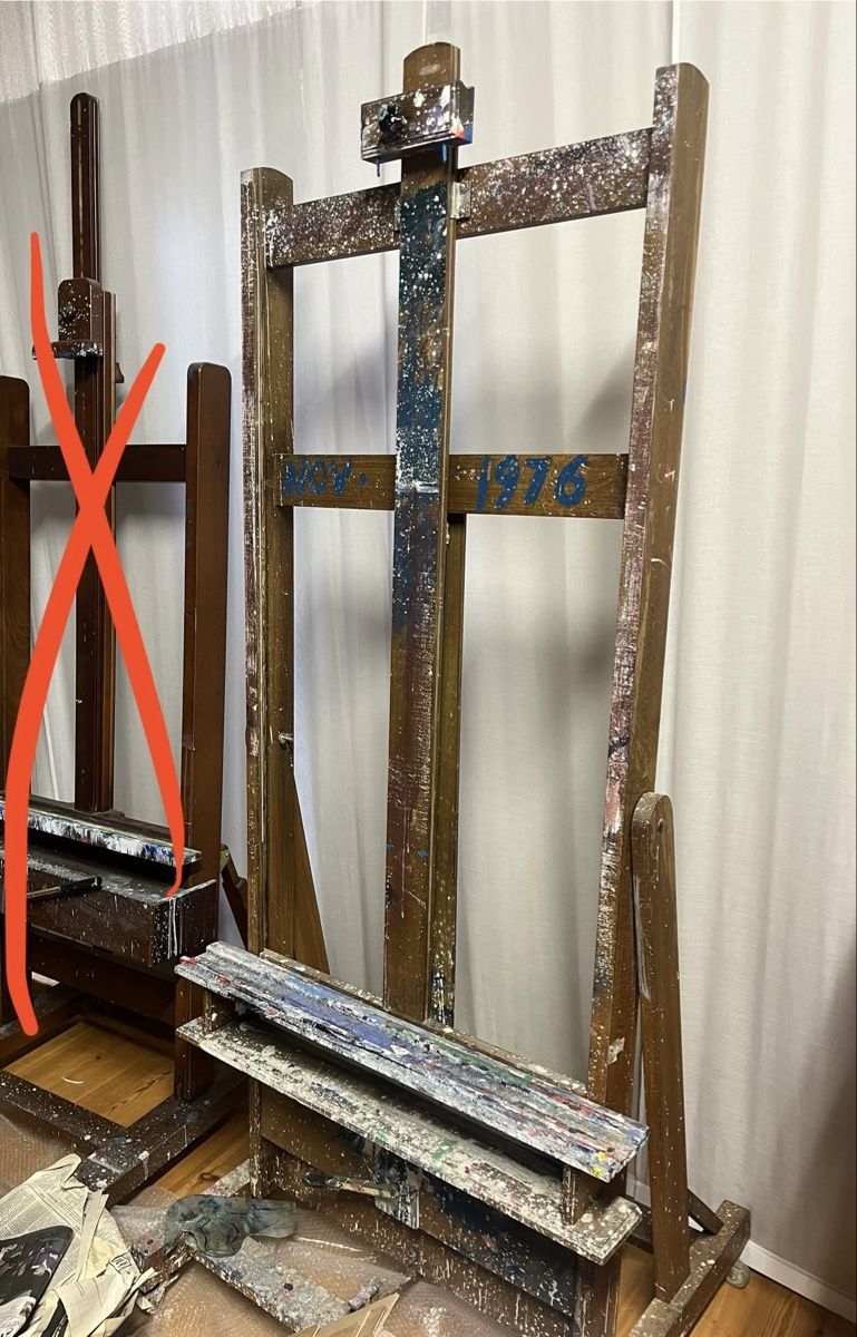 Staffeleien: Atelier-Staffelei gross – Gebraucht aus Zürich von aleyoyo12 1