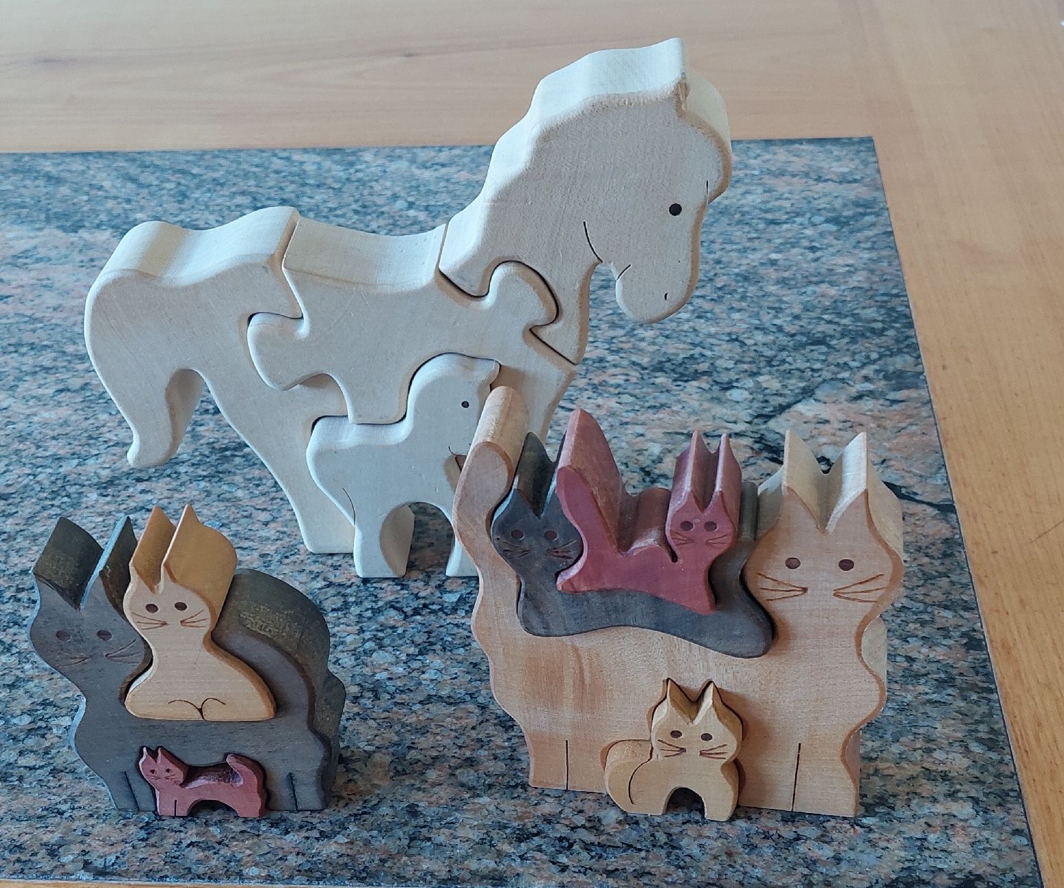 Tutte le decorazioni: Holz Puzzle zur Dekoration – Usato da Zizers venduto da Pinot55