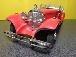 Mercedes 500 K   1:24 (ohne Box) Franklin-Mint > (DO)