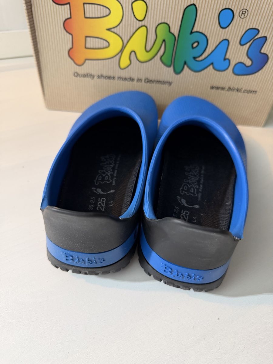 Birkenstock Scarpe per ragazzi: Sabots Birki's Bleu Taille 35 neuf – Nuovo e nell'imballaggio originale da Brügg BE venduto da Goob 5