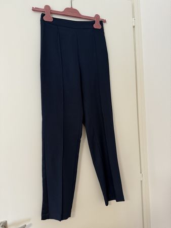 Pantaloni Hebe Studio blu taglia 38 Made in Italy