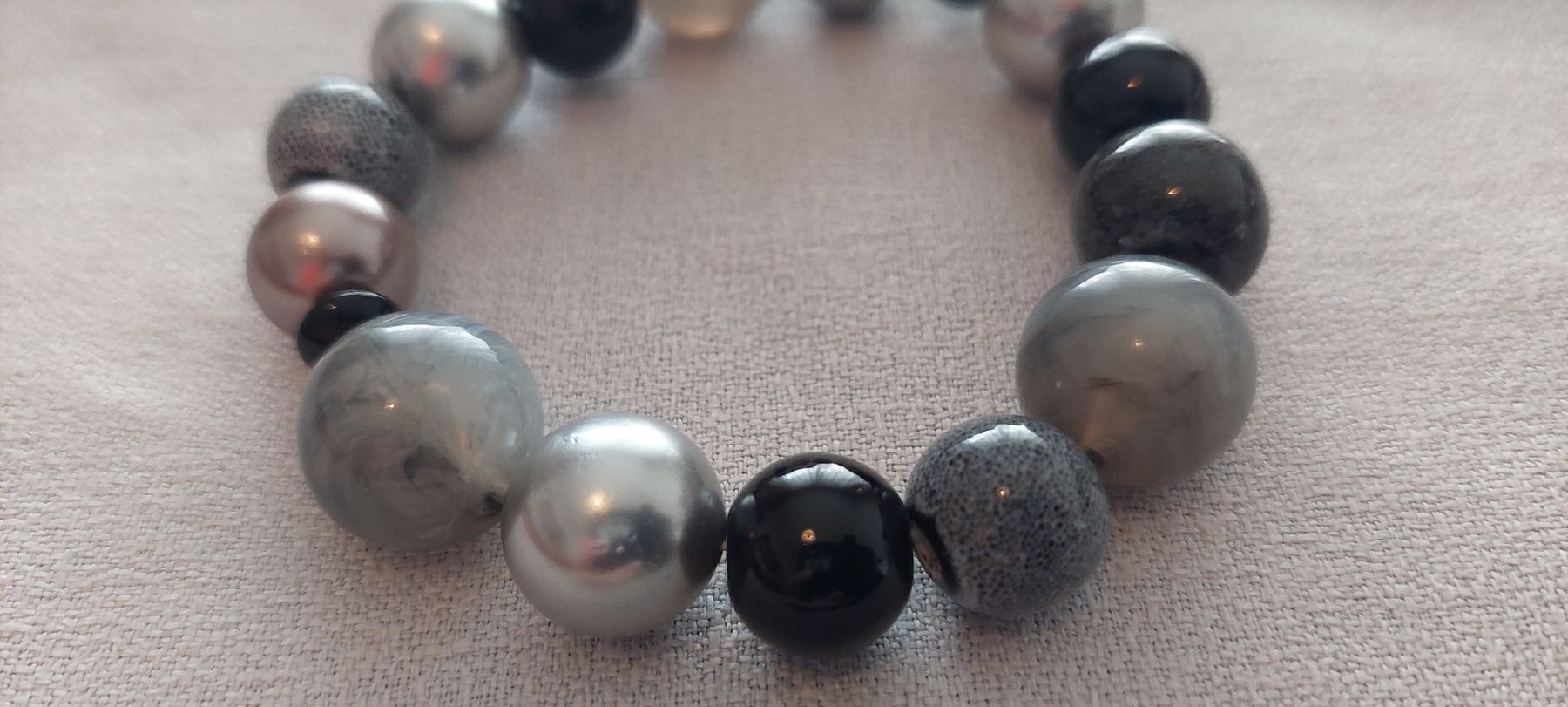 Bracelets: Armband mit Halbedelsteinen – D'occasion à Safenwil par fra_t5c9 1