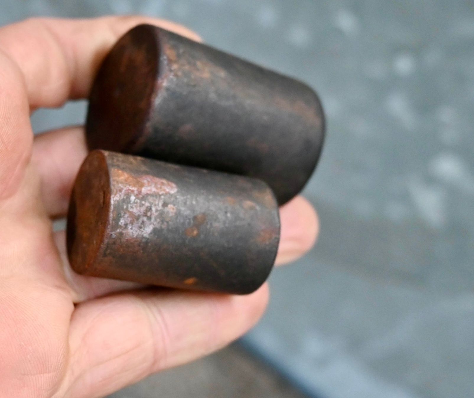 Waagen und Gewichte: 2 ANTIKE Gewichte 250 & 125 Gramm gemarkt 2 – Gebraucht aus Pfaffhausen von mono_rec 8