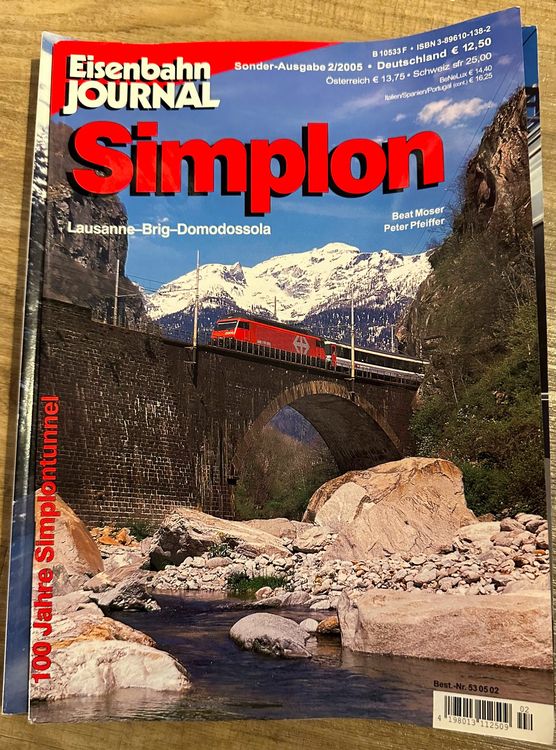Eisenbahn JOURNAL Sonderausgabe 2 / 2005 - Simplon! | Kaufen auf Ricardo