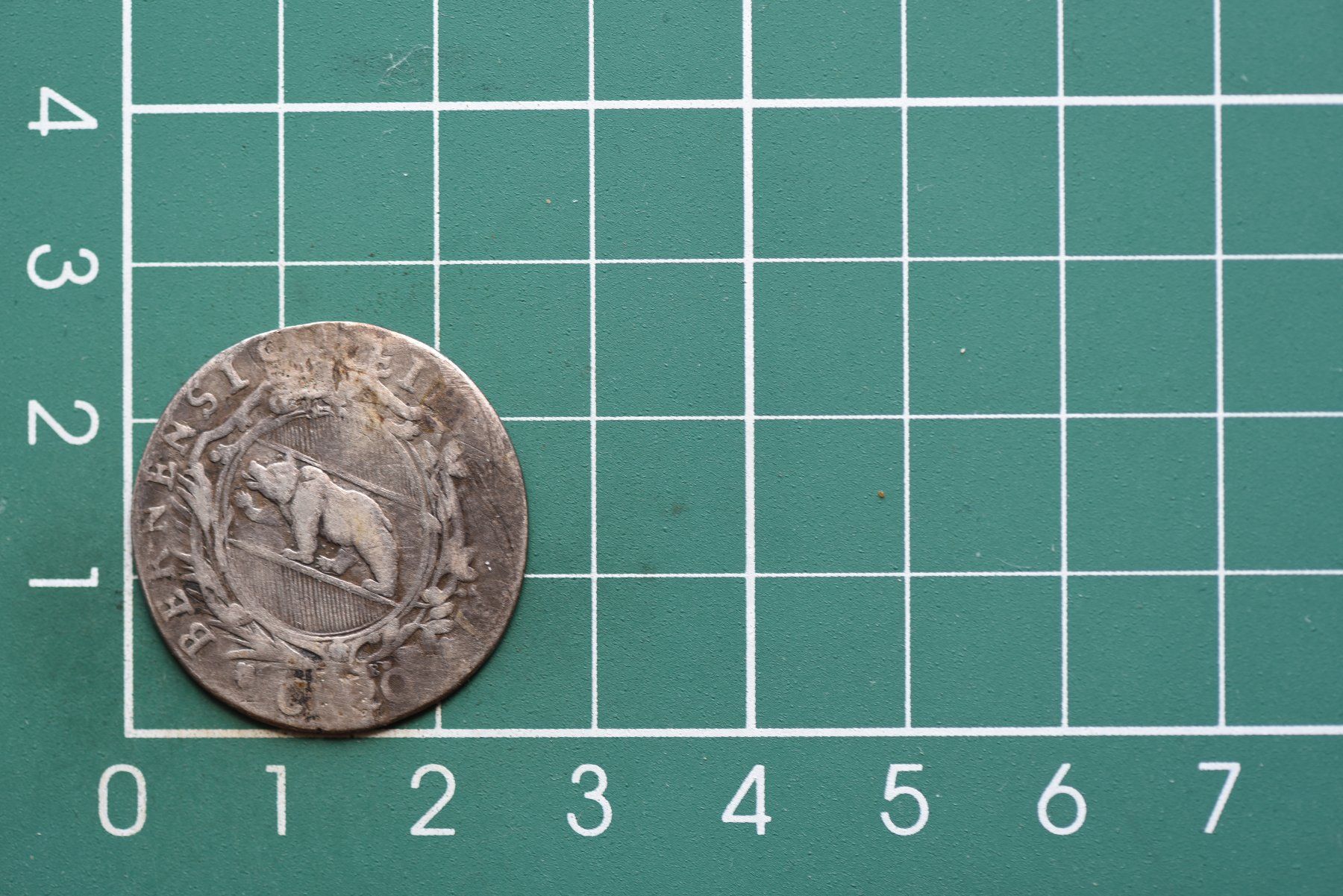 Tutti le monete: c  silber schulprämie bern 20 kreuzer 1706 – Usato da Laupen BE venduto da Gufi57 1