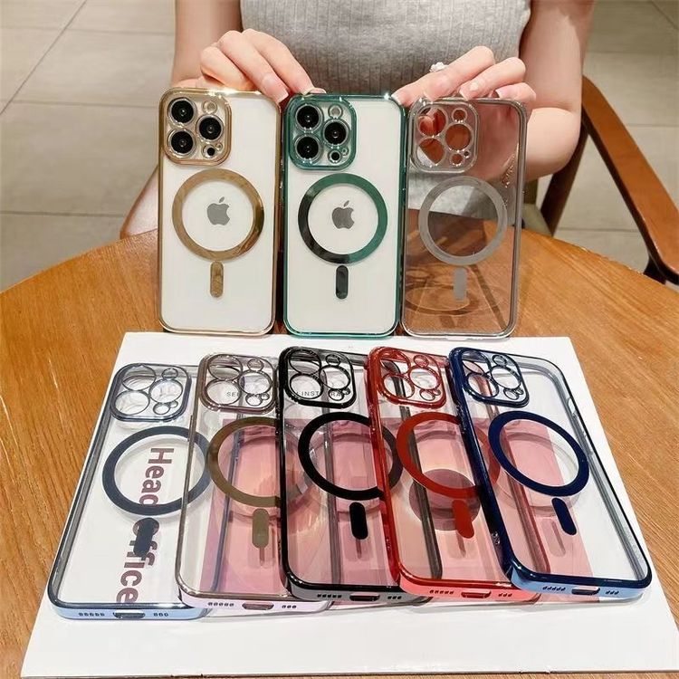 Coque imprimée logo Cordella avec anneaux intégrés pour iPhone 14 Pro Max, Transparent main image 1
