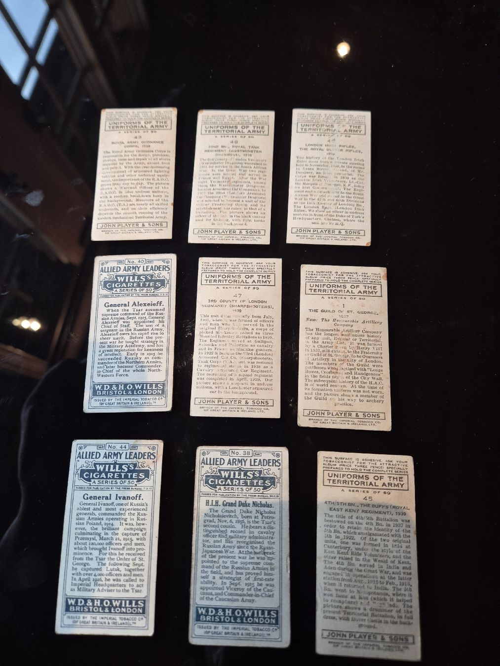 Sammelbilder & Trading cards: Zigarettenbilder Militär lot 11 – Gebraucht aus Hofstetten BE von hillhood 1