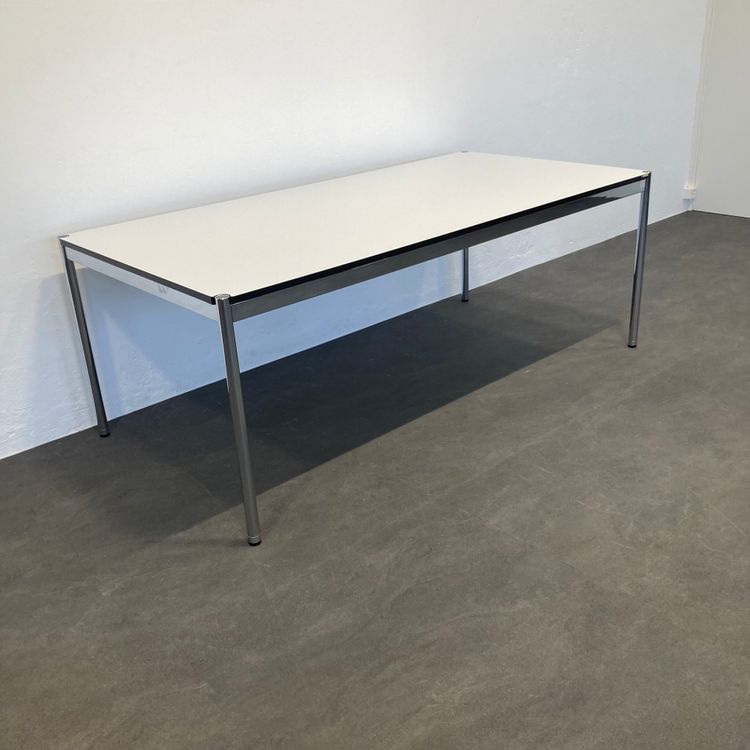 USM-Haller Classic Schreibtisch - 2000x1000 mm - Weiss (Gebraucht) in ...