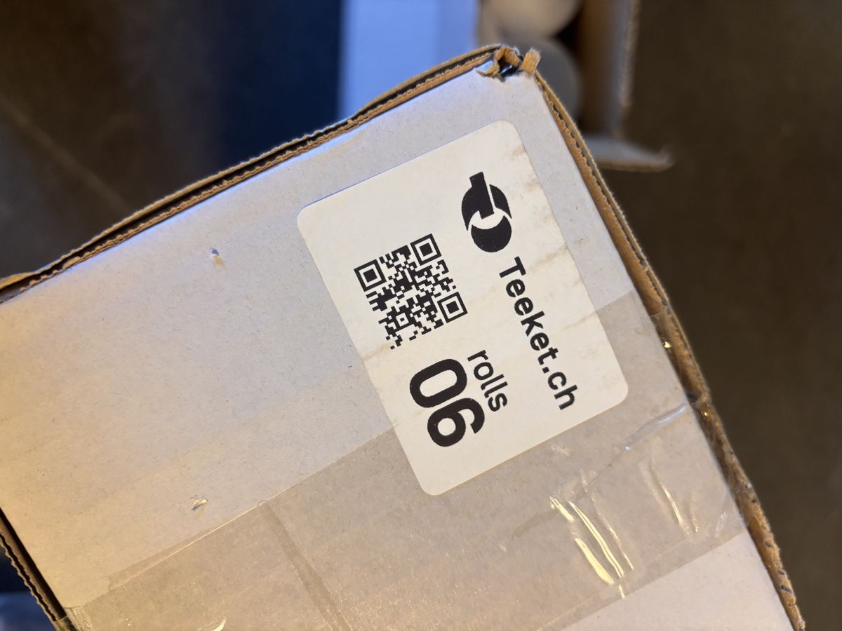 Casio Kassen: GRATIS - Kassenrollen Casio – Neu und originalverpackt aus Nussbaumen AG von noa_d75d 2