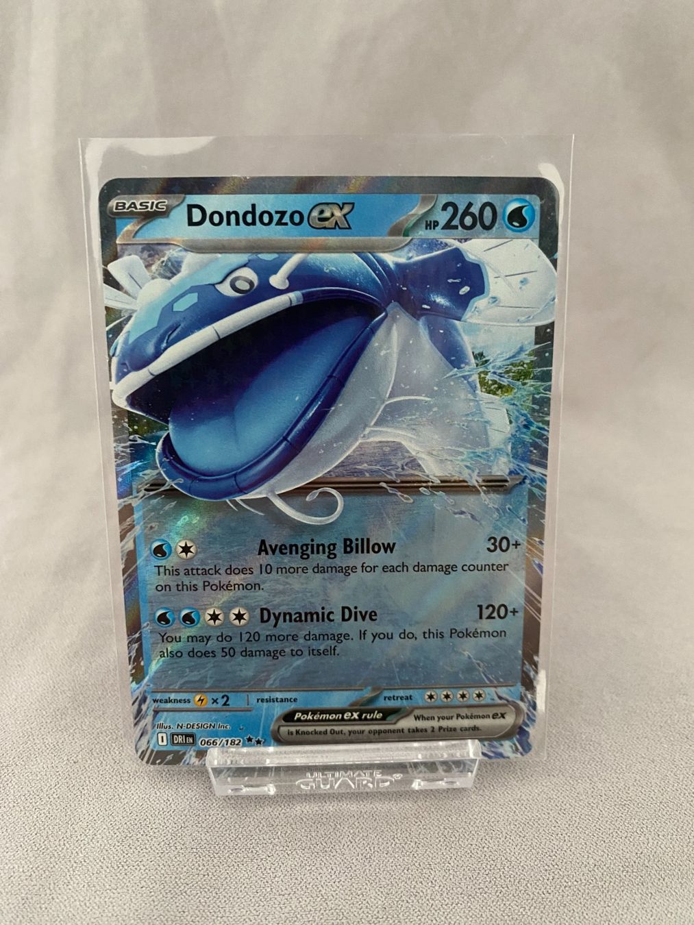 Pokémon Destined Rivals / Dondozo ex 066/182 EN (Neu (gemäss ...