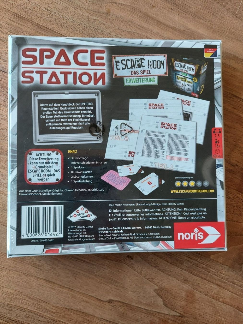 Giochi: Escape Room - Erweiterung – Nuovo e nell'imballaggio originale da Meisterschwanden venduto da phaus38 1