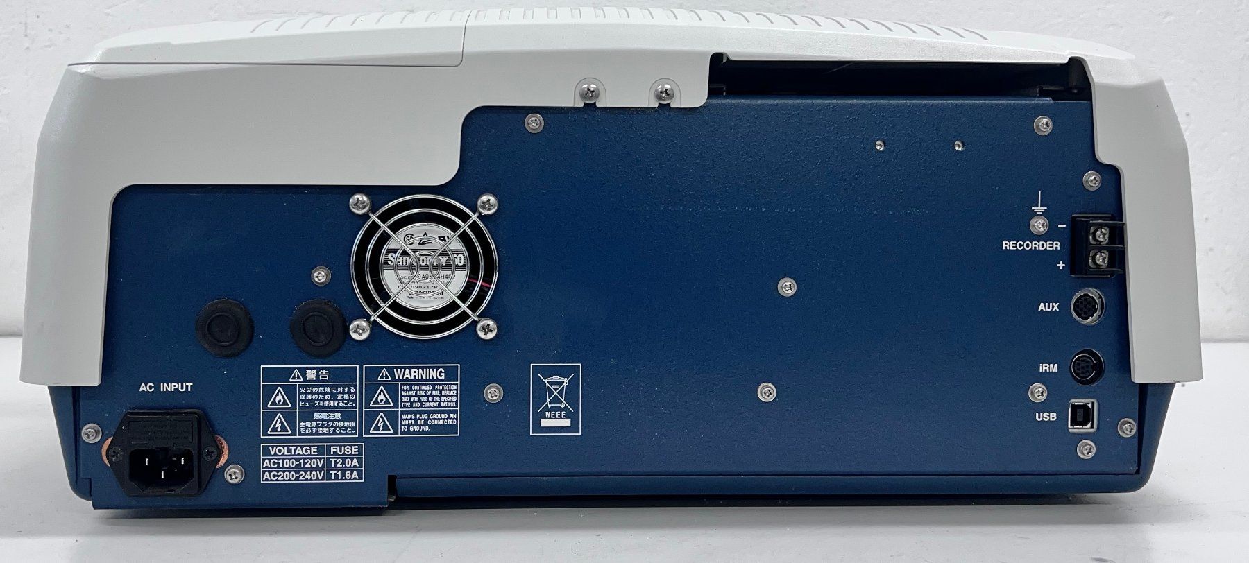 Laborzubehör: Jasco V-630 UV-Vis Double Beam Spektrophotometer – Gebraucht aus Niederdorf von LeptonAG_Labor 2