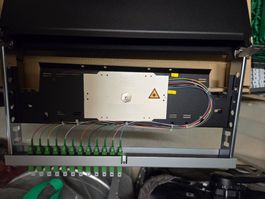 19“ 1HE LWL Patchpanel Fiber Spleiss 12xE-2000/APC