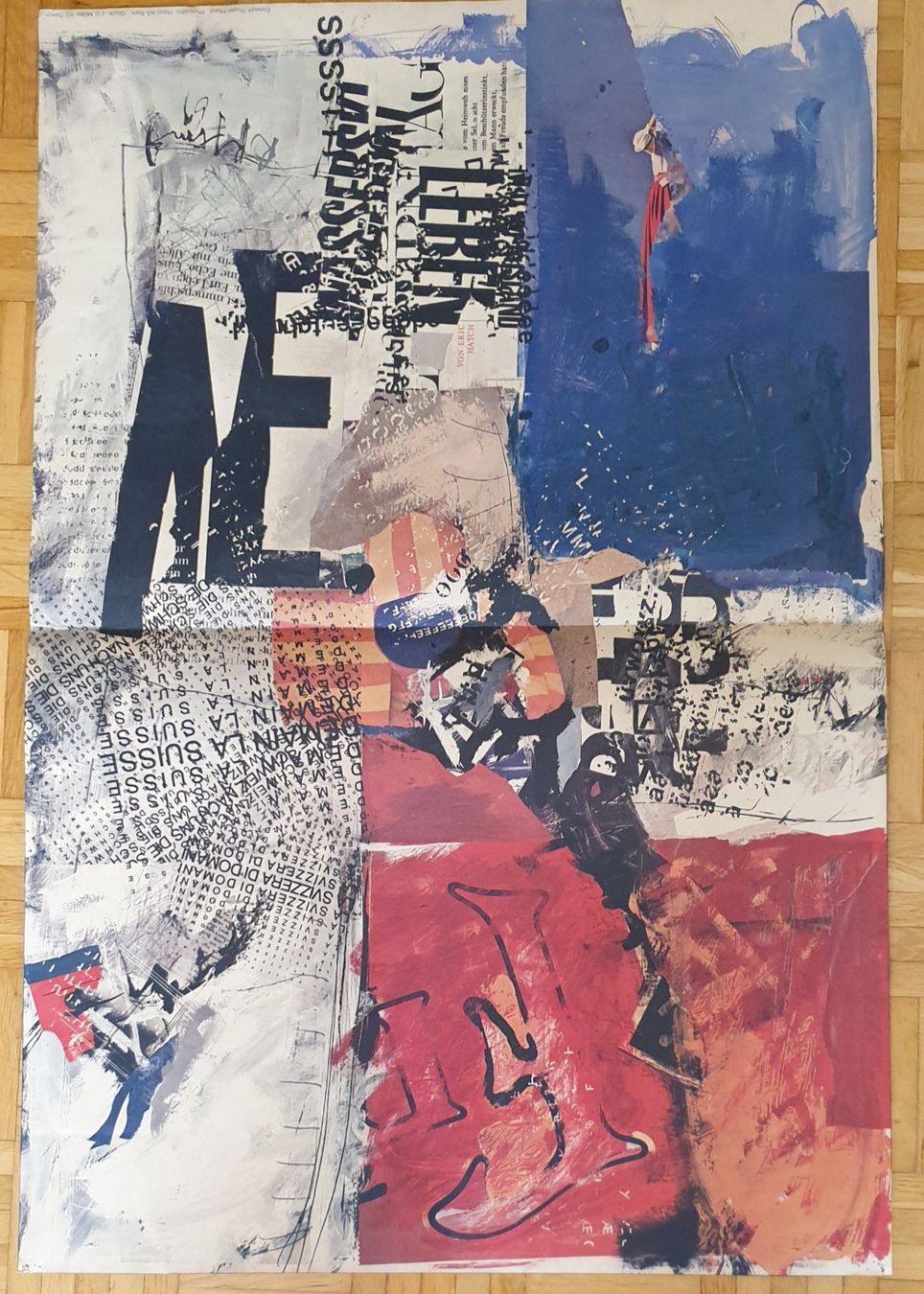 Poster & Bilder: Plakat von Roger Pfund 1969 Np.400.-- – Gebraucht aus Zürich von bre_22v9 1