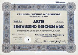Triumph Werke Nürnberg AG, Nürnberg - 1942