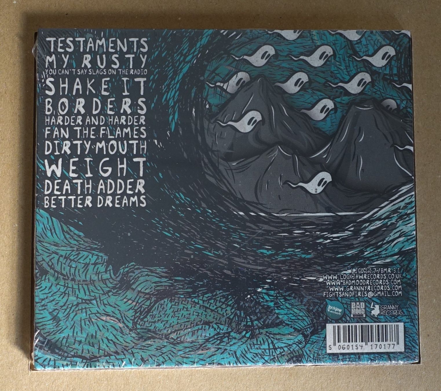 CD: Fights And Fires – Proof That Ghosts Exist - D12 – Nuovo e nell'imballaggio originale da Sessa venduto da discoverymedia 1